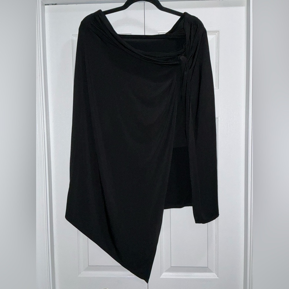 Nine West Asymmetrical Black Skirt